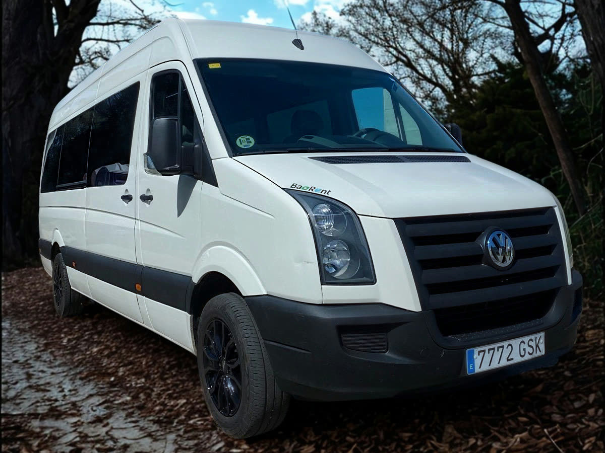 Volkswagen Crafter de color blanc de BaoVan